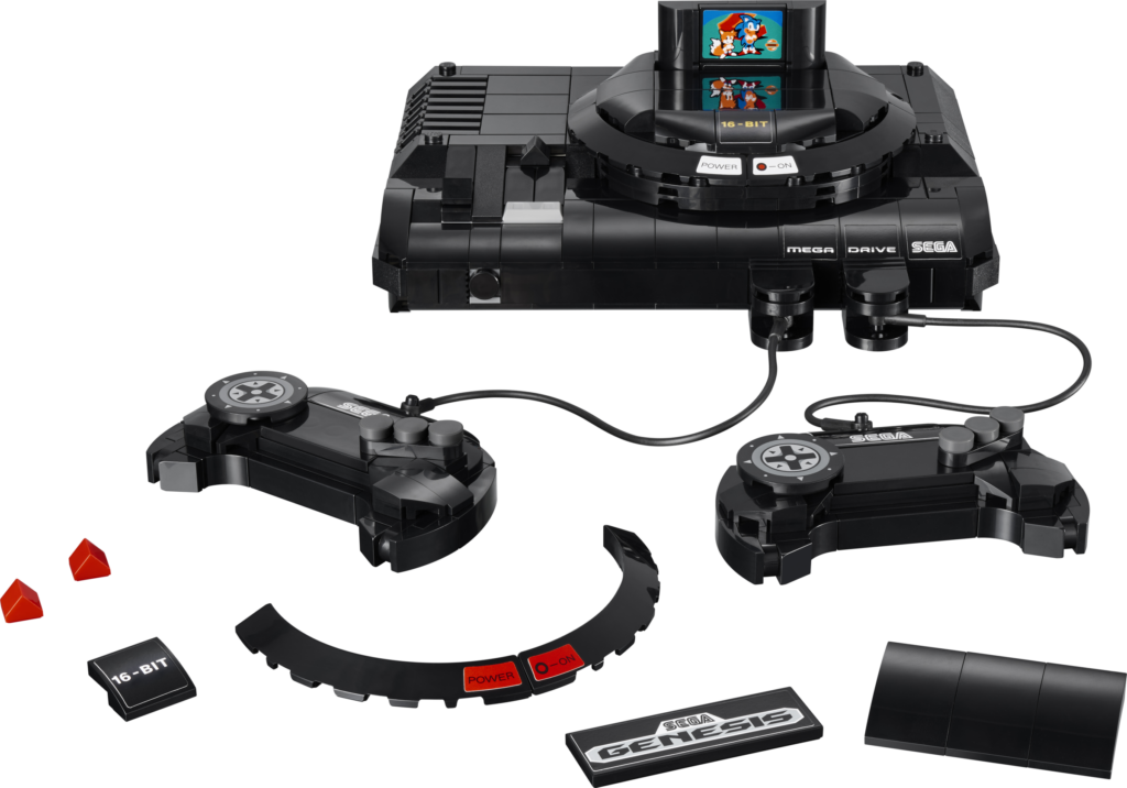 Lego is releasing a sega genesis set complete with little controllers (40926)