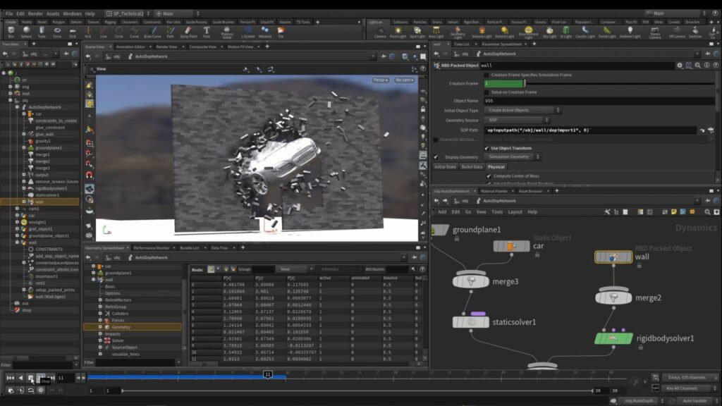 Procedural Destruction Pipeline with Houdini and Unreal Engine 5: Complete Workflow for Real-Time VFX, Chaos Physics, and Game-Ready Simulations