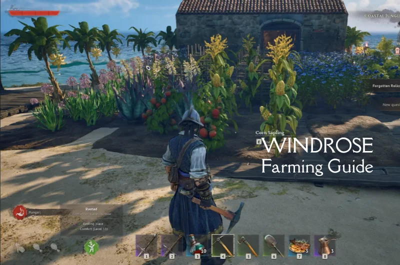 Yelzkizi windrose: how to make a seedbed (fertile soil locations, farming unlock, and planting tips)