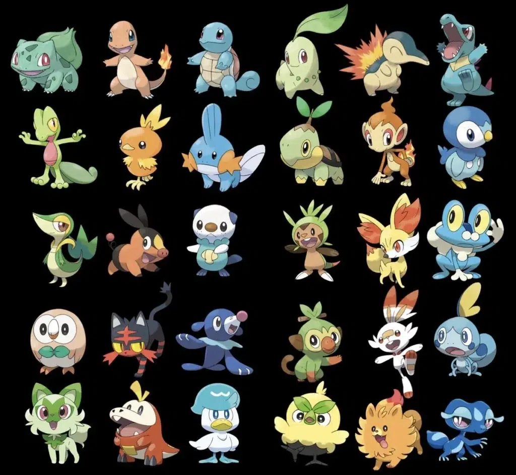 yelzkizi All Pokémon Starters by Generation: Full List of Every First Partner Pokémon (Gen 1–Gen 9)