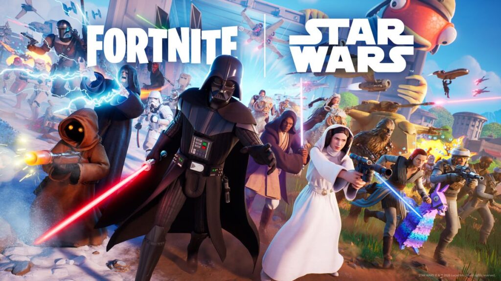 Yelzkizi fortnite x star wars – official new games trailer breakdown: galactic siege, droid tycoon, escape vader, release dates, and how to play the new islands