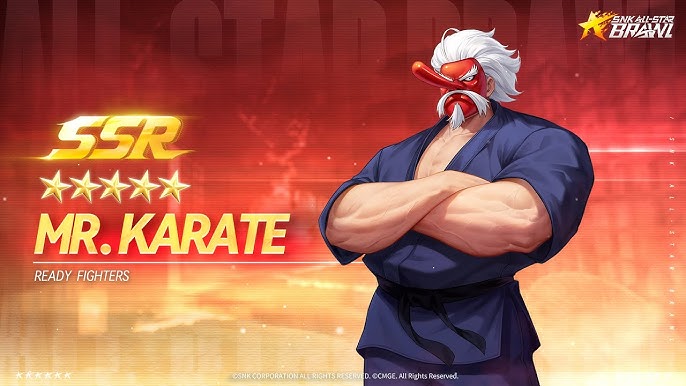 Yelzkizi the next fatal fury character comes from another snk franchise: mr. Karate’s “disguised” identity explained