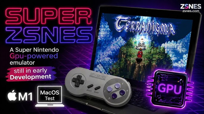 Super zsnes: revival of the 90s nintendo emulator that shifts processing to the gpu