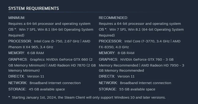 Lego batman: legacy of the dark knight pc requirements demand lots of ram (minimum & recommended specs guide)