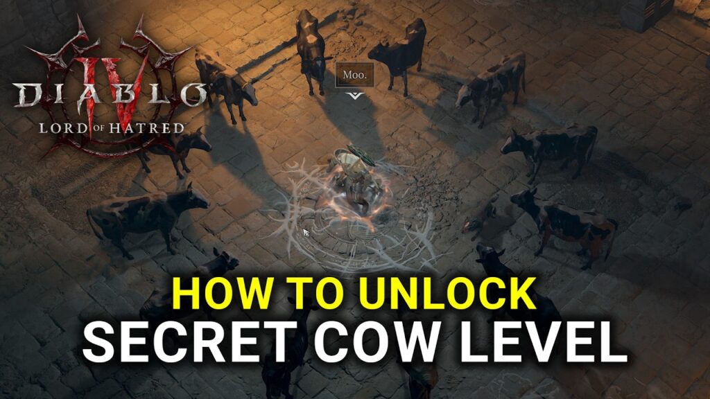 Diablo 4’s Cow Level Found at Last: How to Unlock the Secret Portal and Earn the Cow King’s Crown Mythic Unique