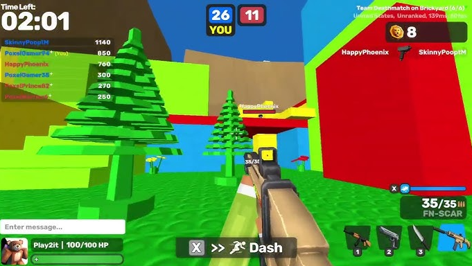 Yelzkizi poxel. Io: complete guide to the pixel fps. Io game (how to play, weapons, modes, maps, skins, and settings)