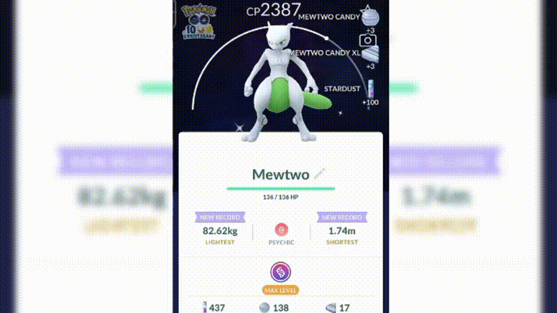 Pokémon GO: 1 Amazing Free Perfect Mewtwo & Master Ball