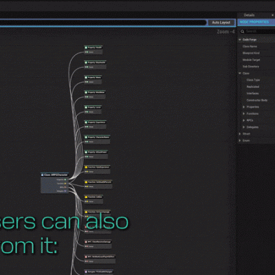 Yelzkizi codeforge: native, node-based, offline visual c++ programming plugin for unreal engine (ue5)